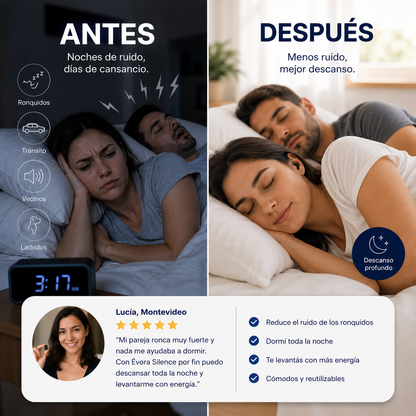 Silencio total. Tu descanso, sin excusas.
