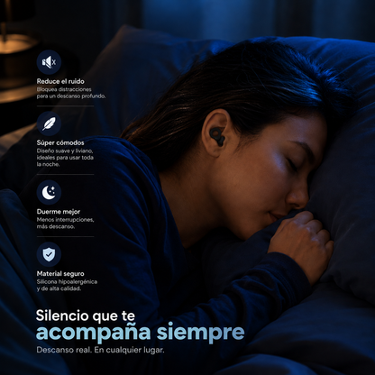 Silencio total. Tu descanso, sin excusas.